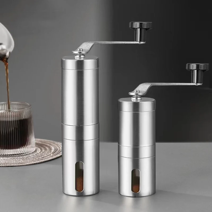 Stainless Home Portable Manual - đánh giá và giá Burr Hand Grinder