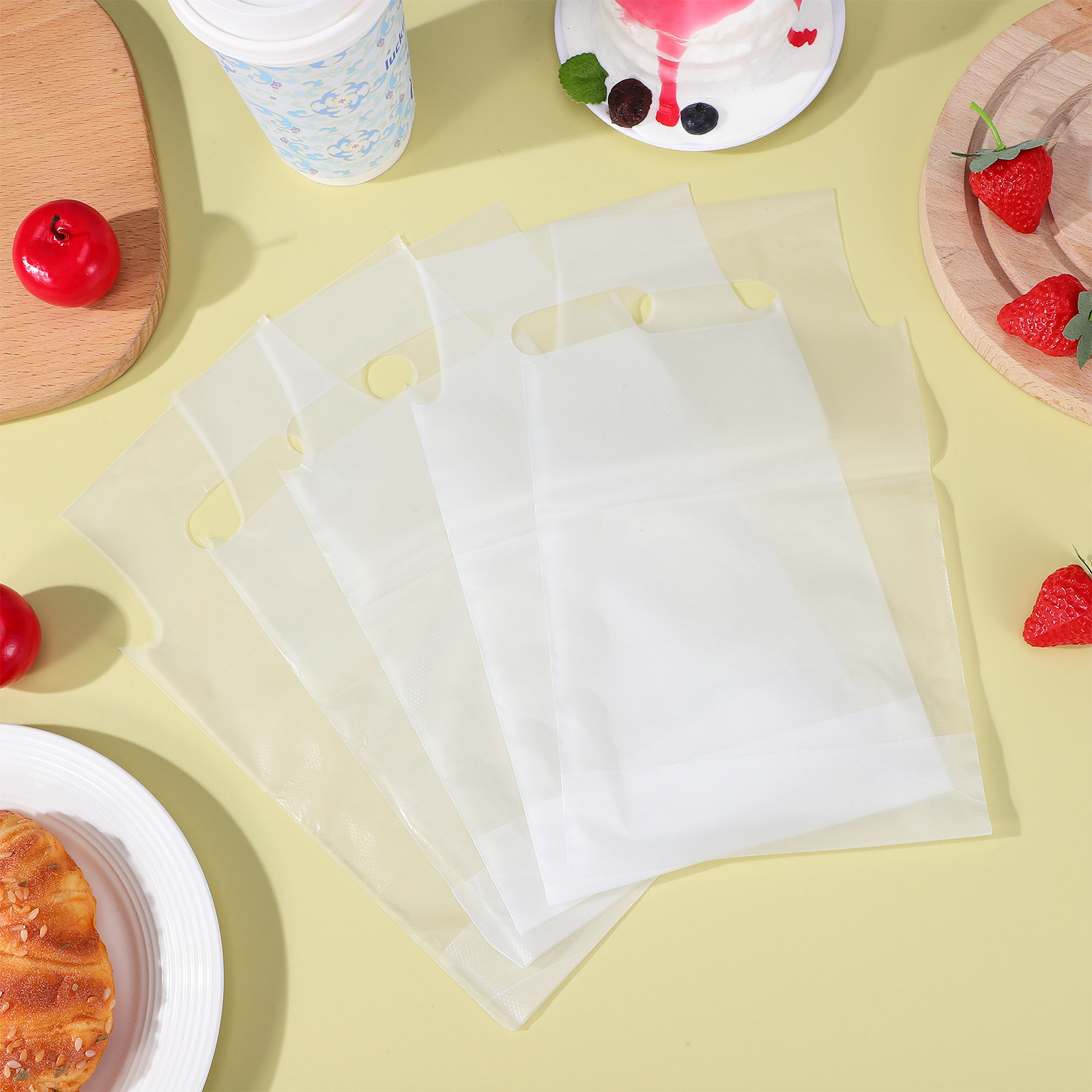 500Pcs Transparent Takeout Bev - đánh giá và giá Coffee Tea With Milk