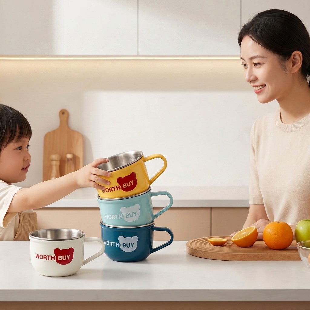 Cute Coffee Mug 304 Stainless  - đánh giá và giá Xbloom Coffee Tea