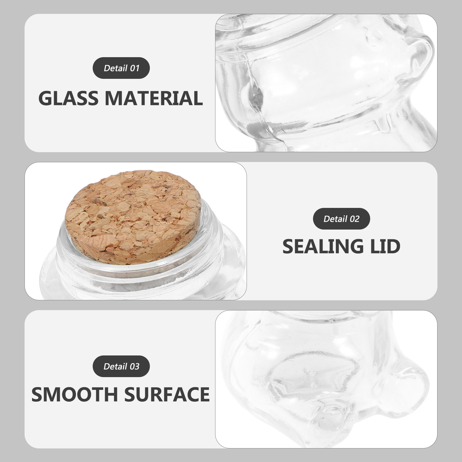 4Pcs Transparent Glass Candy J - đánh giá và giá Coffee Tea And Sugar Set