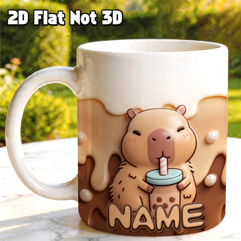 Customized Name Milk Tea Brown - đánh giá và giá Coffee Tea Name