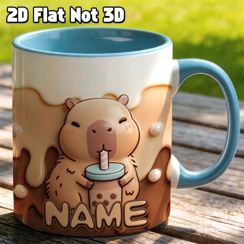 Customized Name Milk Tea Brown - đánh giá và giá Coffee Tea Name