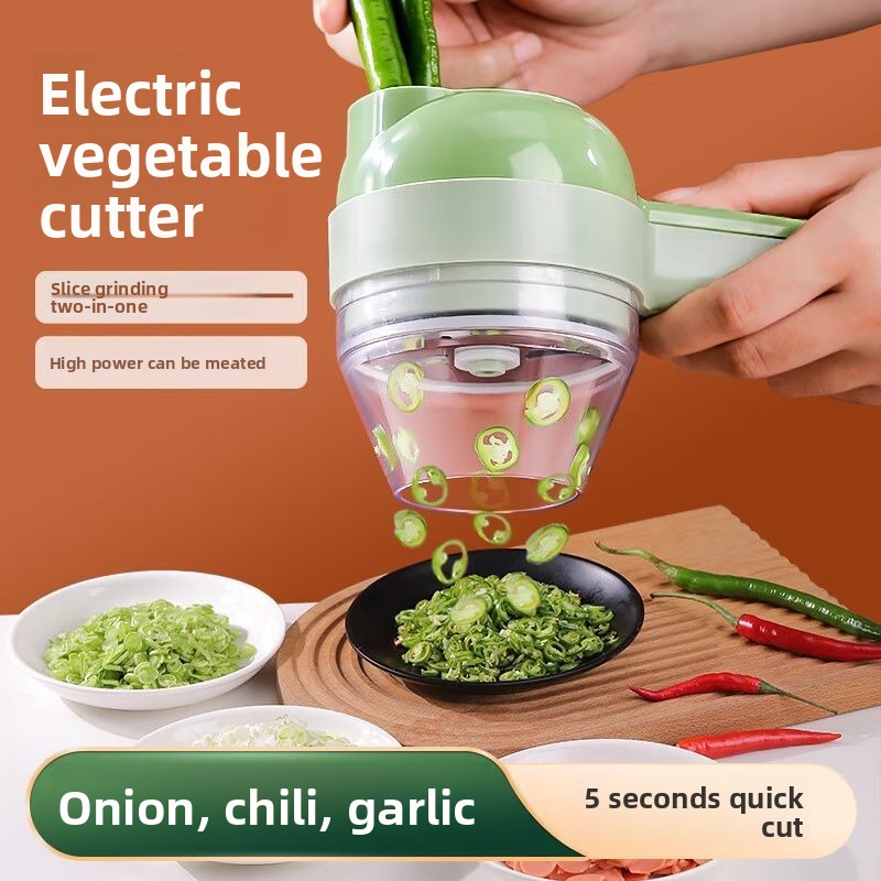 4In1 Electric Vegetable Cutter - đánh giá và giá Burr Hand Grinder